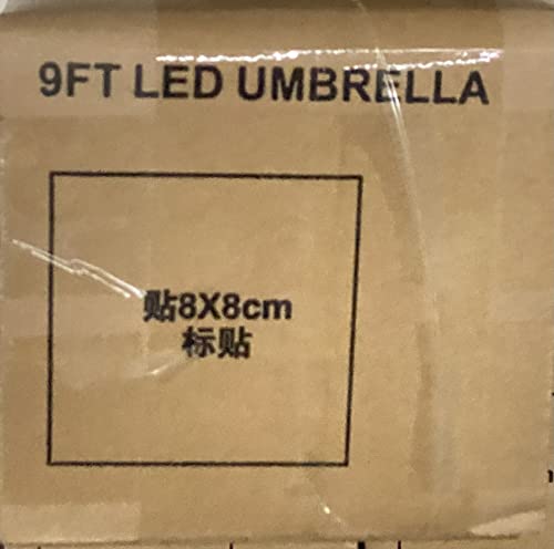 ABCCANOPY 275cm Gartenschirm Sonnenschirm neigbar mit 32 Solar-LED-Lichtern,für Garten,Deck,Schwimmbad,Sandstrand,Hellgrau - obrazek 2