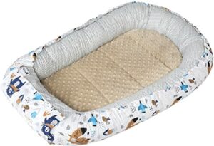 Medi Partners Kokon niemowlęcy Wyjmowana Wkładka 100x60x15cm Antyalerg