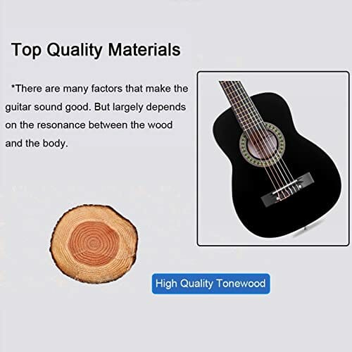 ADM 1/4 Zestaw do gitary klasycznej dla dzieci, dla początkujących, z - obrazek 5