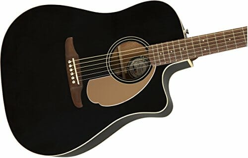 Fender Redondo Player - Gitara akustyczna z serii Kalifornii - czarny Jetty Black - obrazek 5