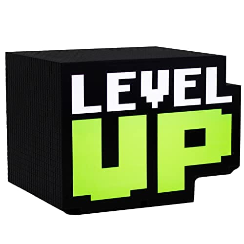 Paladone Level Up Light z dźwiękiem retro gamingowy styl zasilany bateriami - obrazek 2