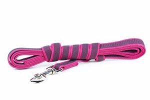 IDC Color & Gray gumowana linka, 20 mm x 3 m z pętelką, różowo-szara