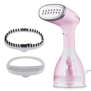 Parownica parowa, Colomba Garment przenośny parownik 1500W 280 ml żelazko ręczne parownica do ubrań pionowych parownica do podróży domowej (różowy)