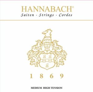 Hannabach Klassikgitarre-Saite A5 Serie 1869 Carbon/Gold MHT - 18695MHT