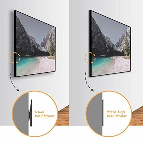 Maclean MC-837 QLED TV Micro-Gap uchwyt ścienny do Samsung Q7/Q8/Q9/Q7FN/Q9FN 75" do 50 kg Ultra Slim - obrazek 5