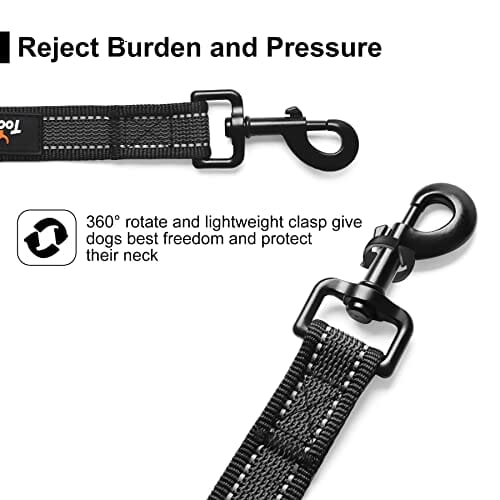 Toozey Smycz dla małych i średnich psów z antypoślizgowymi gumami i pa - obrazek 6