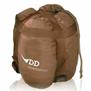 DD Underblanket Underquilt Hamak Izolacja Ochrona przed zimnem Coyote brązowy