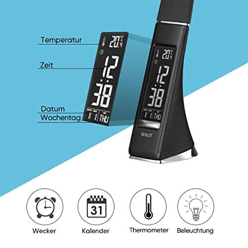 Wilit U2 Lampka Biurkowa Led, 5 W, Czarna - obrazek 6