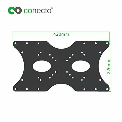 conecto Adapter VESA, płyta adapterowa, uniwersalna, VESA 50 x 50 do 4 - obrazek 5
