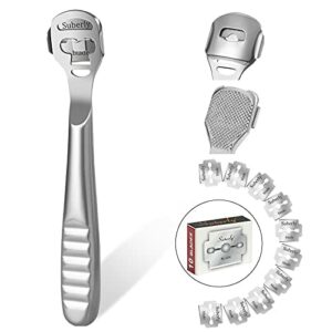 URAQT Usuwacz Zrogowacików, Skrobak Do Stóp 2 W 1 Środek Usuwania Twar