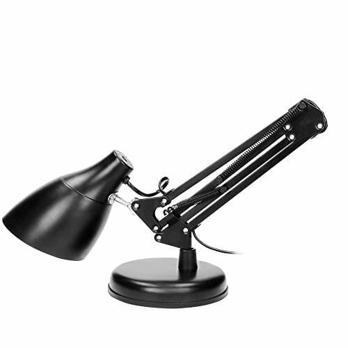 Virone DIAN lampa biurkowa E27 60 W mocowanie stalowe (czarna) - obrazek 2