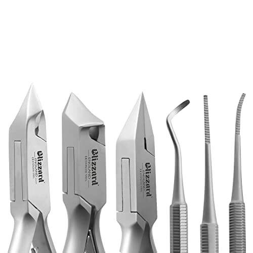 5-częściowy Zestaw Wklęsłych, Strzałkowych i Czołowych Cążek Firmy Bli - obrazek 8