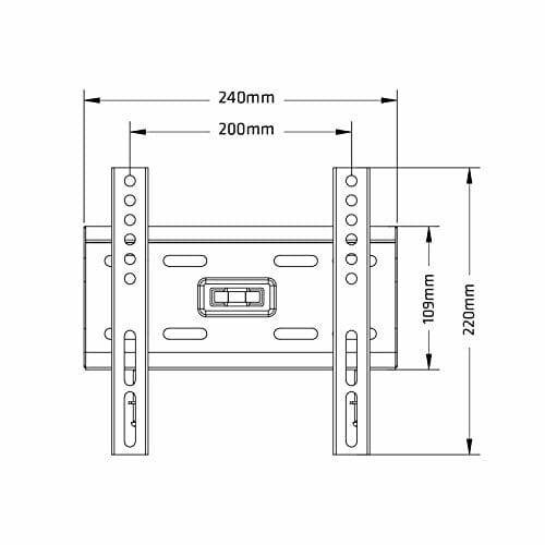 Maclean MC-777 Regulowany Uchwyt Ścienny do Telewizora, Statyw na Ścia - obrazek 4