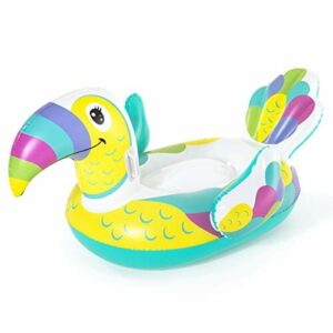 Bestway 1041437XXX21 68" X 36"/1.73M X 91Cm Toucan Pool Day Ride-On