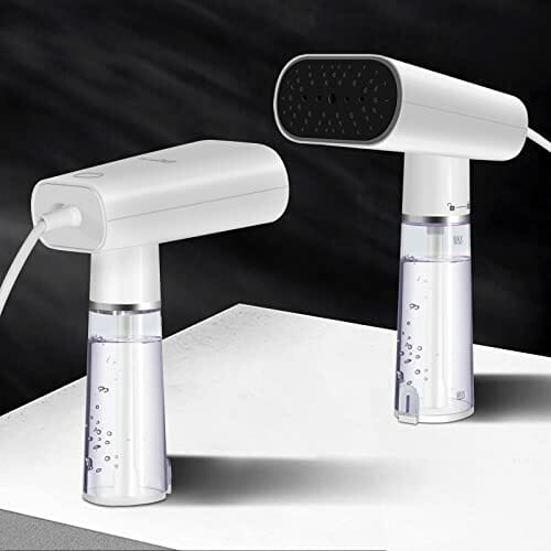 WANNYTON prostownica parowa żelazko podróżne żelazko parowe parowiec odzież żelazko ręczne ze szczotką parową 150 ml 1000 W na wakacje domowe podróż służbowa - obrazek 6