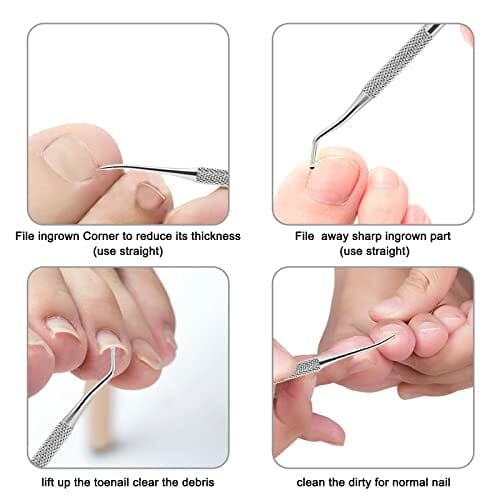 Zestaw noży do pedicure, 6 sztuk, profesjonalny zestaw noży do pedicure, nóż do zrogowaciałego naskórka, skalpel, pielęgnacja stóp, narzędzie do pielęgnacji zrogowaciałej skóry, skrobak do stóp, zestaw do pielęgnacji stóp, profesjonalna pielęgnacja stóp - obrazek 5