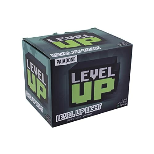 Paladone Level Up Light z dźwiękiem retro gamingowy styl zasilany bateriami - obrazek 3