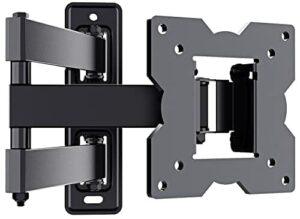 Uchwyt ścienny do telewizorów o przekątnej ekranu 14-32", VESA 75 x 75 do 100 x 100 mm, wychylny i wysuwany do LED, OLED, płaski i zakrzywiony uchwyt ścienny do telewizorów – maks. obciążenie 20 kg