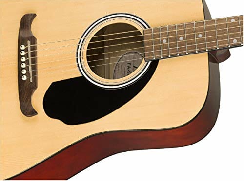 Fender FA-125 Dreadnought z torbą, podstrunnica orzechowa, naturalna - obrazek 5