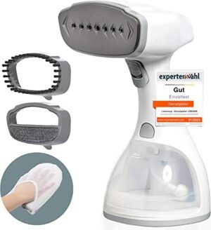 LEBENLANG parownica parowa (1500 W, 350 ml, funkcja Quick & G), ręczna prasownica parowa LCD, prasowalnica do ubrań i koszuli