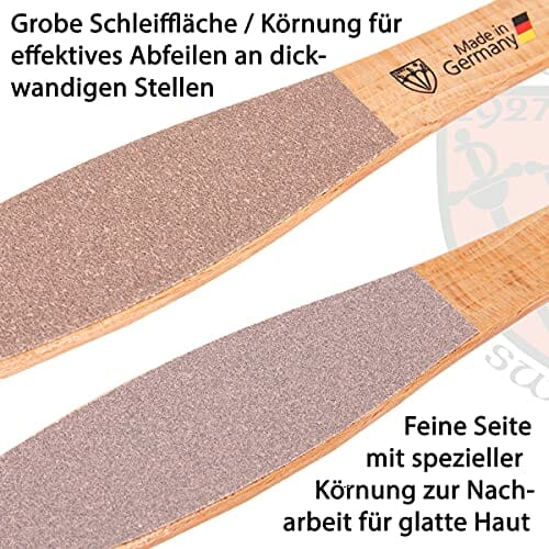 DREI SCHWERTER - Zestaw do pedicure, strug do zrogowaciałej skóry, pil - obrazek 5