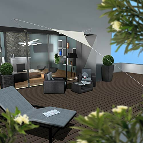 AMANKA 98% ochrony przed promieniowaniem UV: 2 x 2 x 2 ?agiel przeciws - obrazek 9