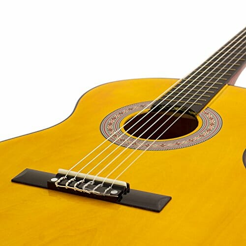 Dziecięca gitara klasyczna dla dzieci paczka 1/2 rozmiar marki Mad Abo - obrazek 6