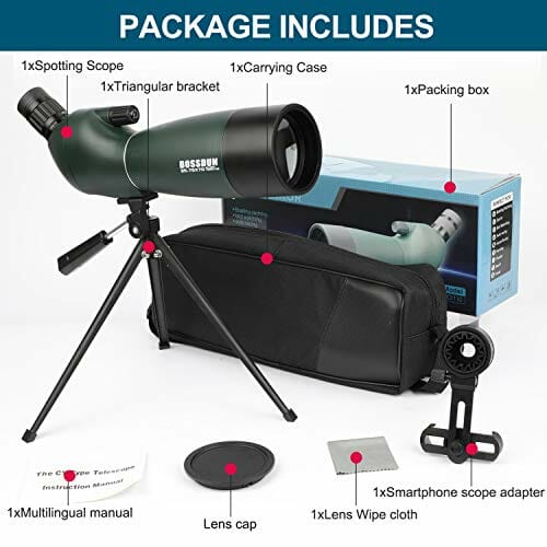 Zakres plam, 20-75x70mm zoom 50-90ft/1000m w pełni wielowarstwowy obie - obrazek 2