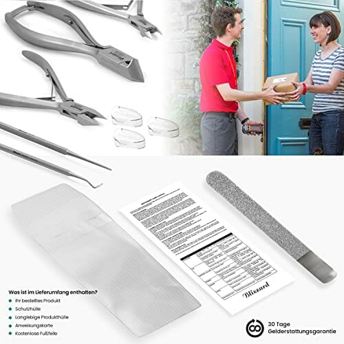 5-częściowy Zestaw Wklęsłych, Strzałkowych i Czołowych Cążek Firmy Bli - obrazek 3