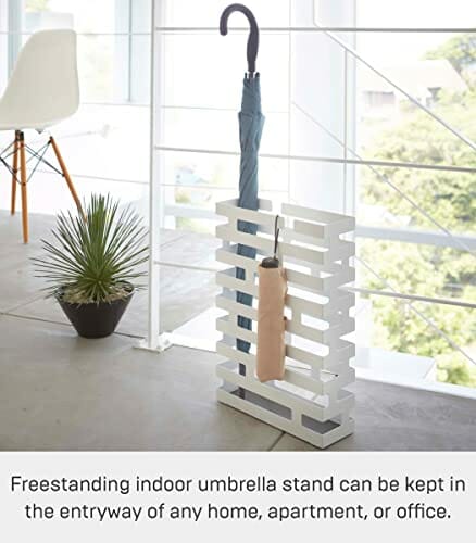 Yamazaki Brick stojak na parasol, stal, biały, L - obrazek 7