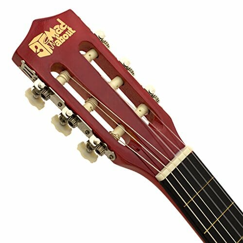 Dziecięca gitara klasyczna dla dzieci paczka 1/2 rozmiar marki Mad Abo - obrazek 5