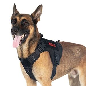 OneTigris uprząż dla psa FIRE WATCHE, taktyczna kamizelka dla psów MOL