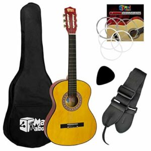 Mad About klasyczna gitara dla dzieci, rozmiar 3/4, CLG1-34-PACK