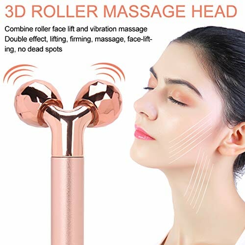 Masażer twarzy, elektryczny masażer do twarzy 3D Roller, usuwanie obrzęków odchudzanie narzędzie do podnoszenia twarzy, przeciwzmarszczkowe ujędrnianie twarzy - obrazek 9
