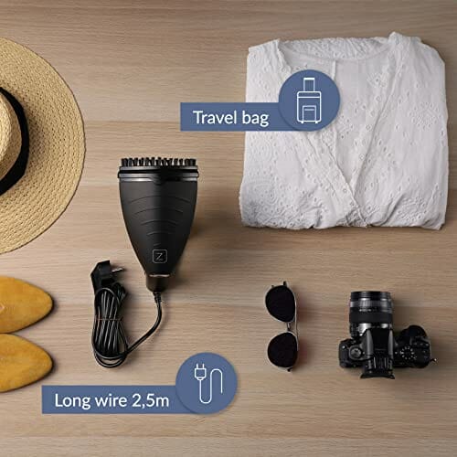 ZEEGMA Handig Parownica (steamer) do ubrań, 1500 W, 40 sekund przygoto - obrazek 3