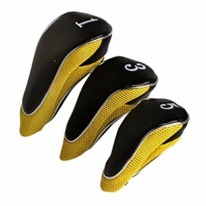 Andux Pokrowiec na rakietę Wood Driver do sterownika 460 CC z zamkiem błyskawicznym zestaw 3