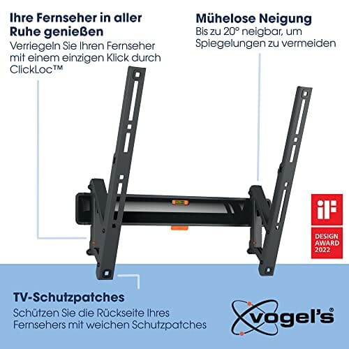 Vogel's TVM 3415 TV-wall mount 81,3cm (32) - 165,1cm (65) Neigbar - obrazek 6