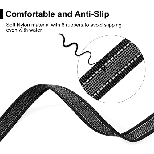 Toozey Smycz dla małych i średnich psów z antypoślizgowymi gumami i pa - obrazek 9