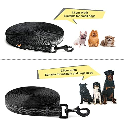 Toozey Smycz dla małych i średnich psów z antypoślizgowymi gumami i pa - obrazek 8