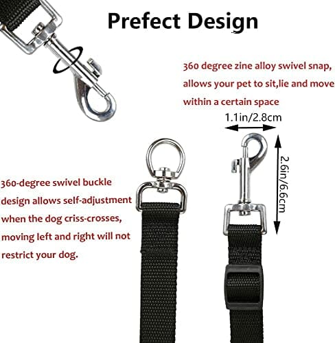 ASOCEA Smycz dla Psów 3 w 1, Wielokierunkowa Smycz dla Zwierząt Domowy - obrazek 5