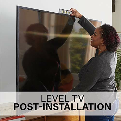 SANUS Najwyższej jakości uchwyt do telewizora Full Motion do telewizorów 42"-90" - solidne i płynne rozszerzenie, obrotowe i uchylne do dużych telewizorów - uniwersalna konstrukcja pasuje do Samsung, LG, Vizio, TCL i nie tylko - łatwa instalacja -OLF22 - obrazek 5