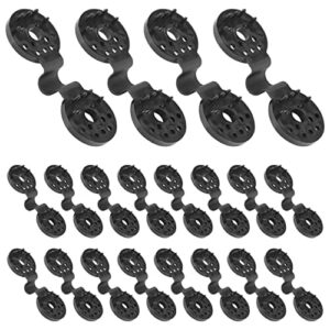 Evliery Schatten Tuch Clip, Sonnenschutz Clip Schatten Netz Clips für GewäChshaus AußEngarten Anti Netz Landwirtschafts Sonnenschutz