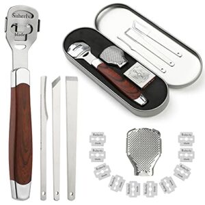 Profesjonalny skrobak do stóp, skrobak do usuwania zrogowaciałego nask