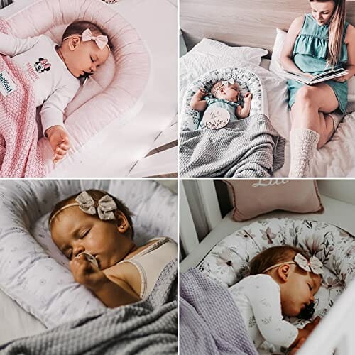 Bellochi Baby Nest kapsuła do spania dla noworodka, 100% bawełna, cert - obrazek 2