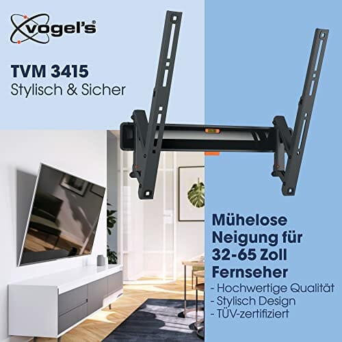 Vogel's TVM 3415 TV-wall mount 81,3cm (32) - 165,1cm (65) Neigbar - obrazek 7