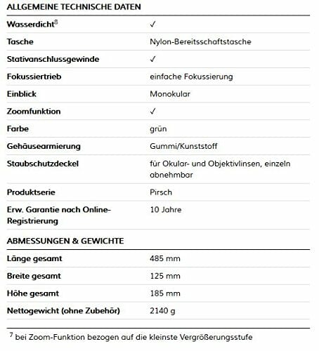 Bresser Luneta Pirsch 25-75x100 45° - obrazek 2