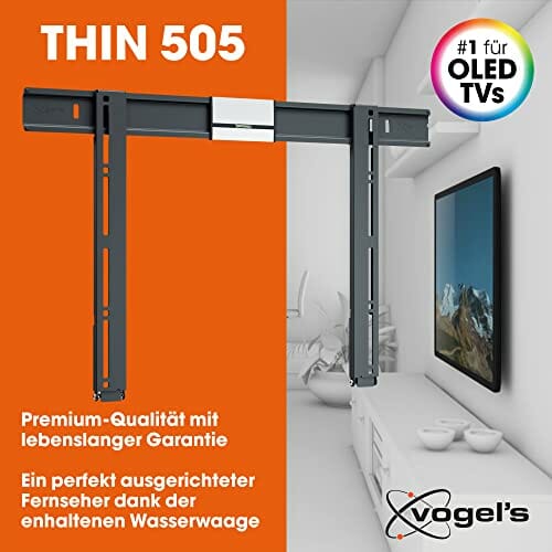 Vogel'S THIN 505 ExtraThin Płaski Uchwyt Do Telewizora - obrazek 6