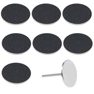 100 szt. papieru ściernego o ziarnistości 180, szlifierka do stóp, papier ścierny do pedicure, papier ścierny do pedicure, 25 mm, akcesoria do wierteł do paznokci