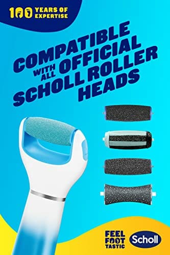 Scholl Aksamitny gładki elektryczny pilnik do stóp pedicure środek do - obrazek 4