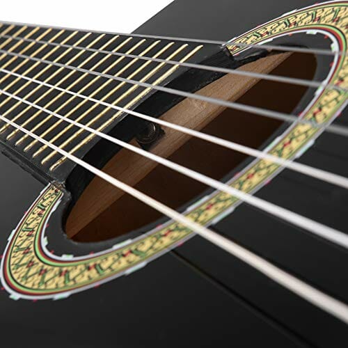 Winzz Pełnowymiarowa gitara klasyczna 4/4 dla dorosłych, nastolatków, - obrazek 2